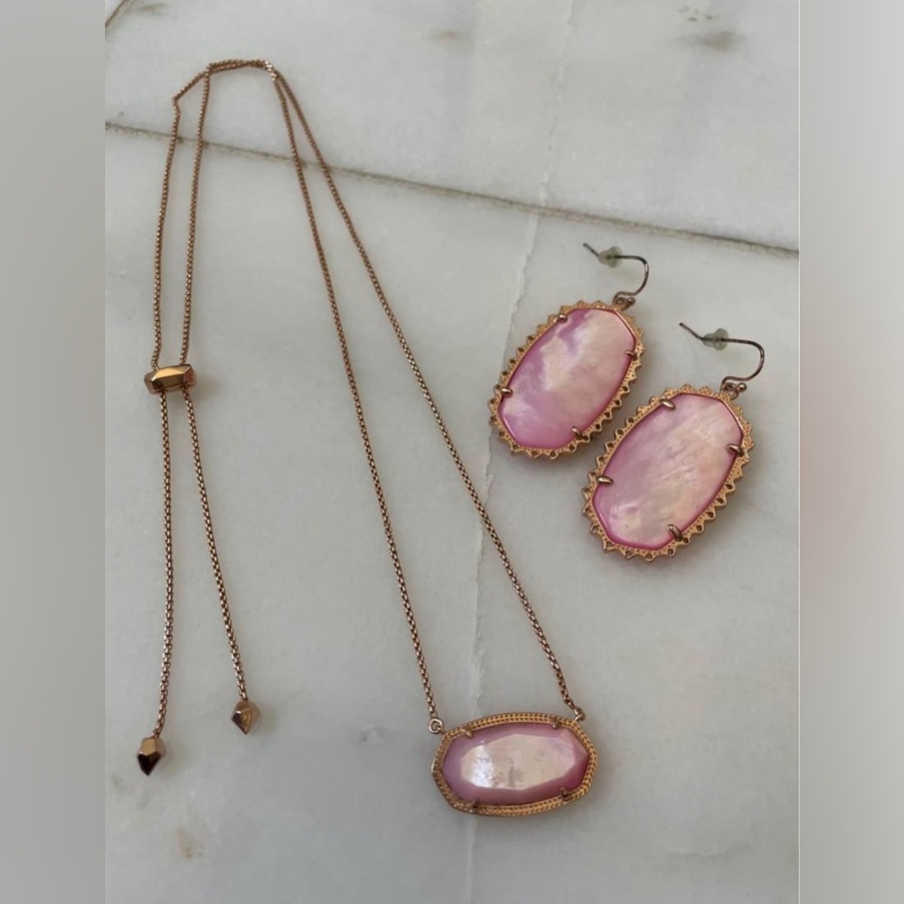 Kendra Scott Lilac Set